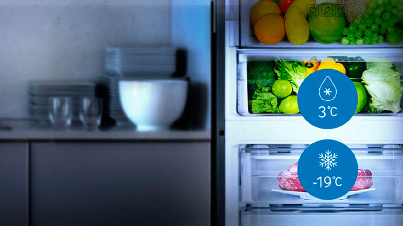 Qué temperatura deben tener el frigorífico y congelador?
